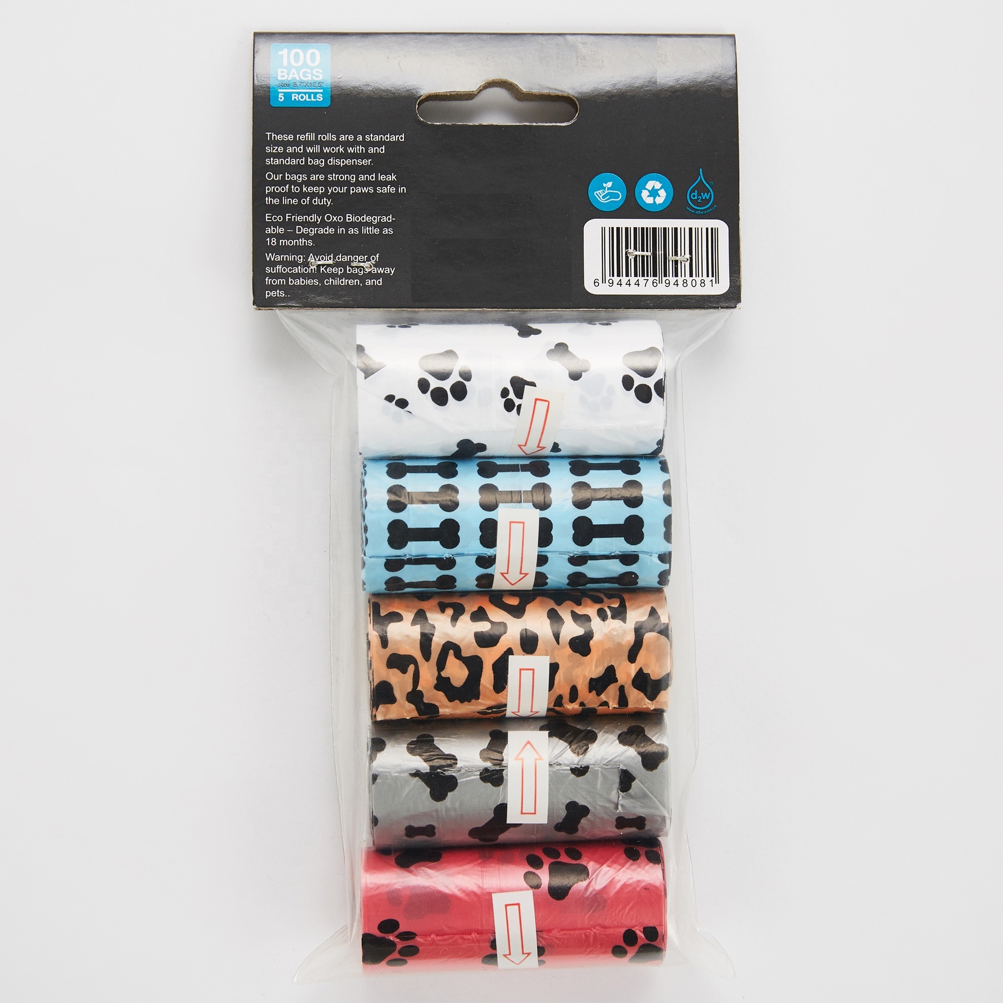 Wholesale Customized Pet Products Manufacturer Biodegradable Scented Dog Poop Bags on Roll Pet Waste Poo Bag