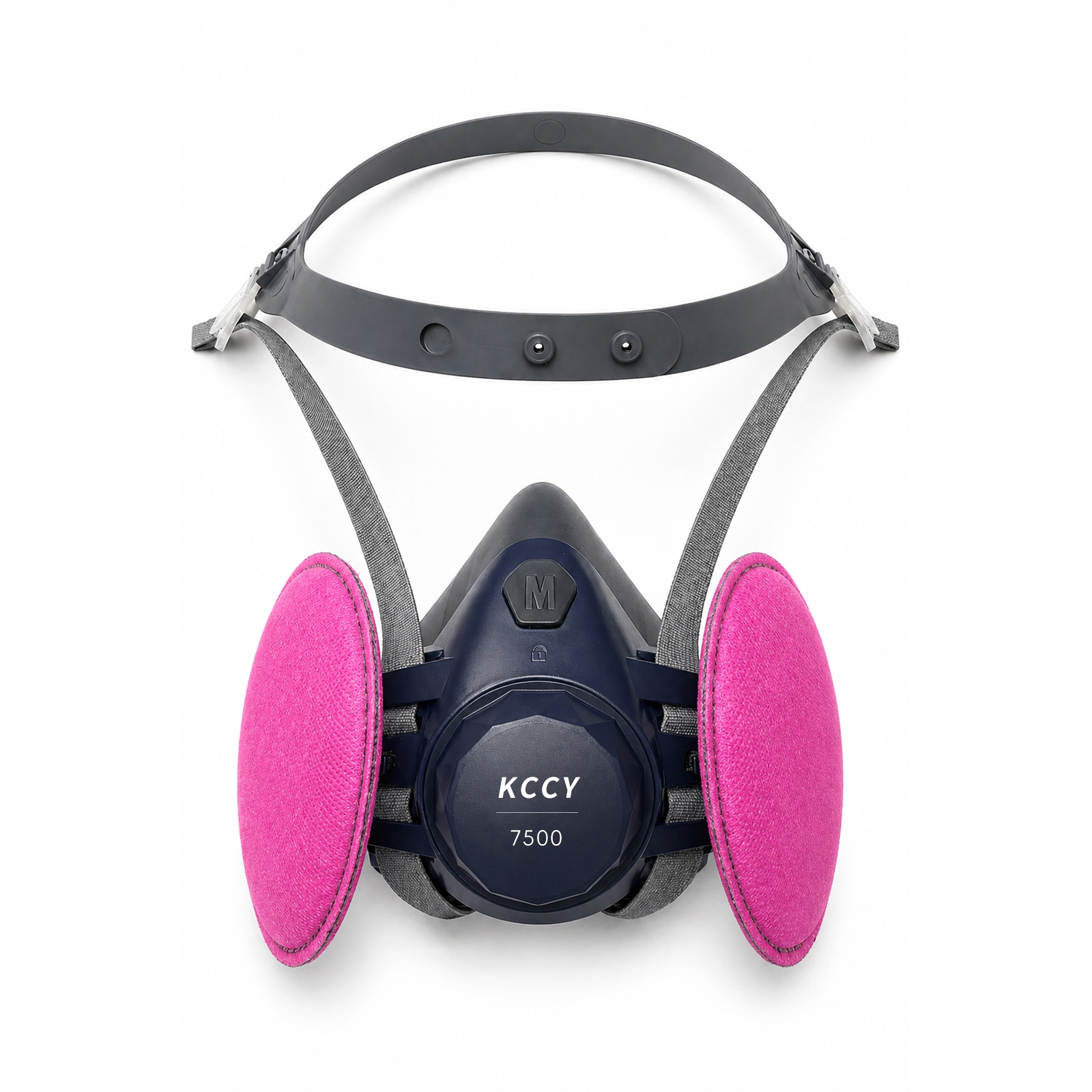 7500 Silicone Double Can Half Face Mask