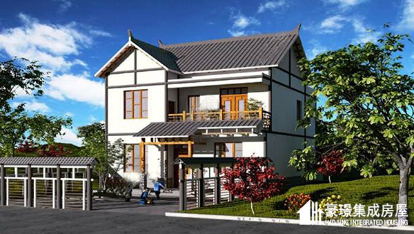 现代轻钢别墅