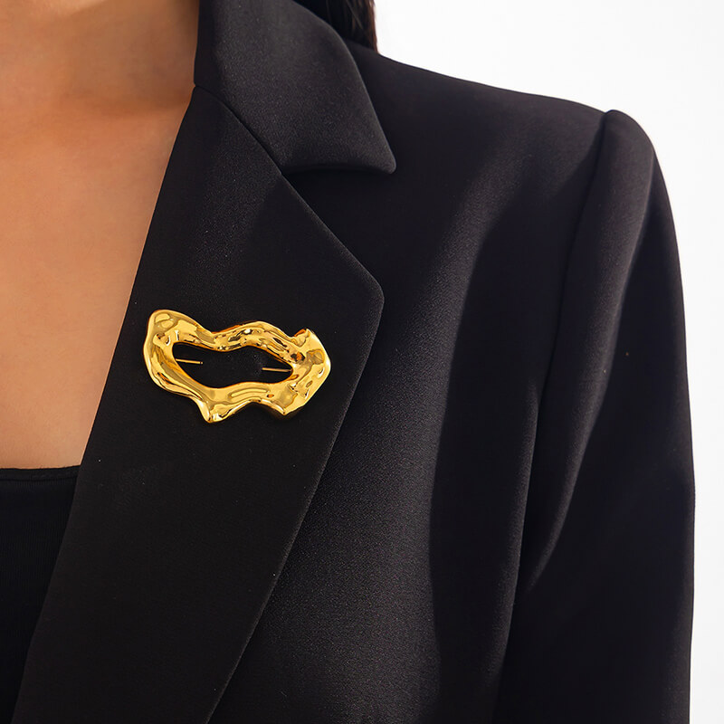 Wholesale Custom Abstract Zinc Alloy Brooch & Lapel Pin (Model: TGI-0005)
