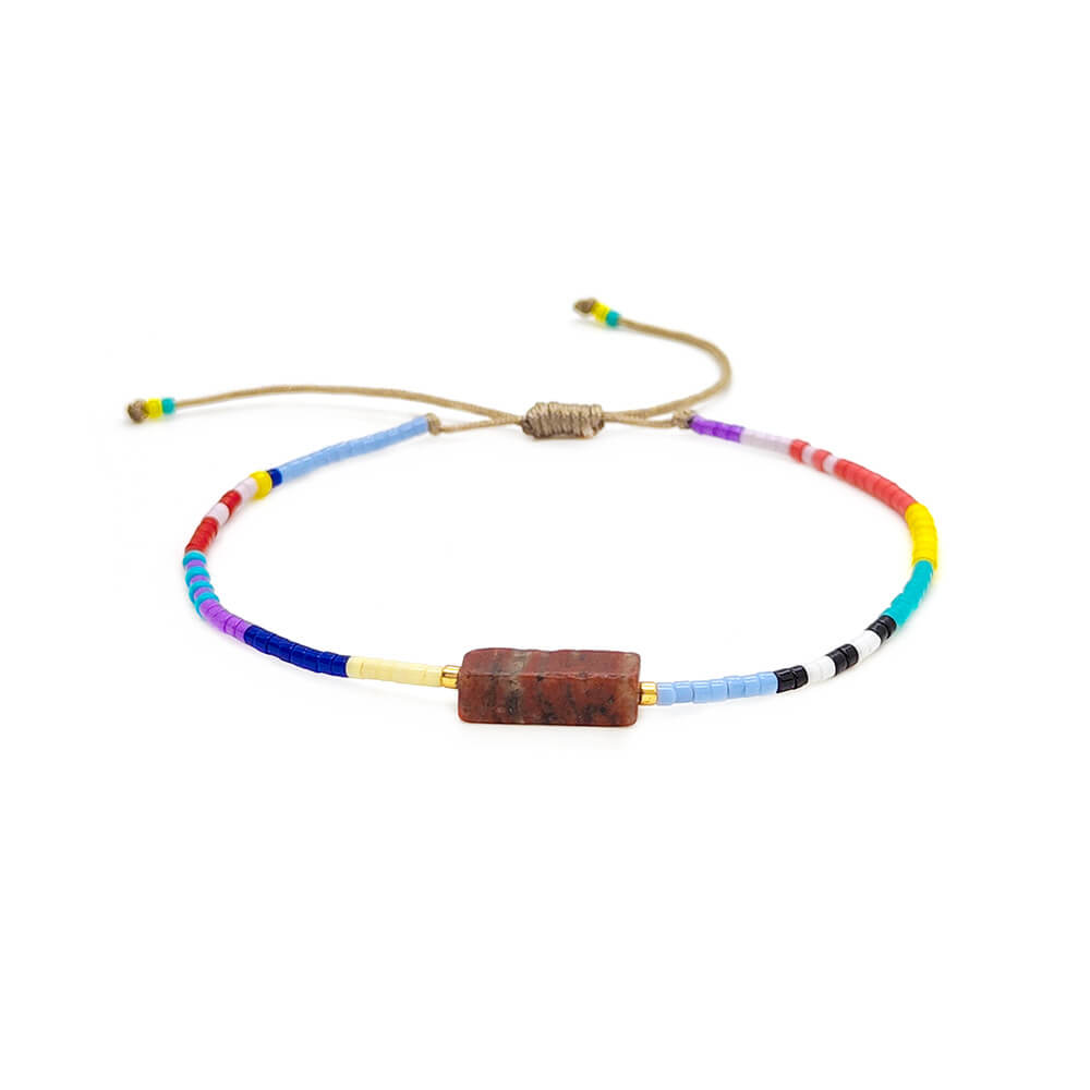 Wholesale Miyuki Seed Bead Bracelets | Natural Stone Bar (OEM)