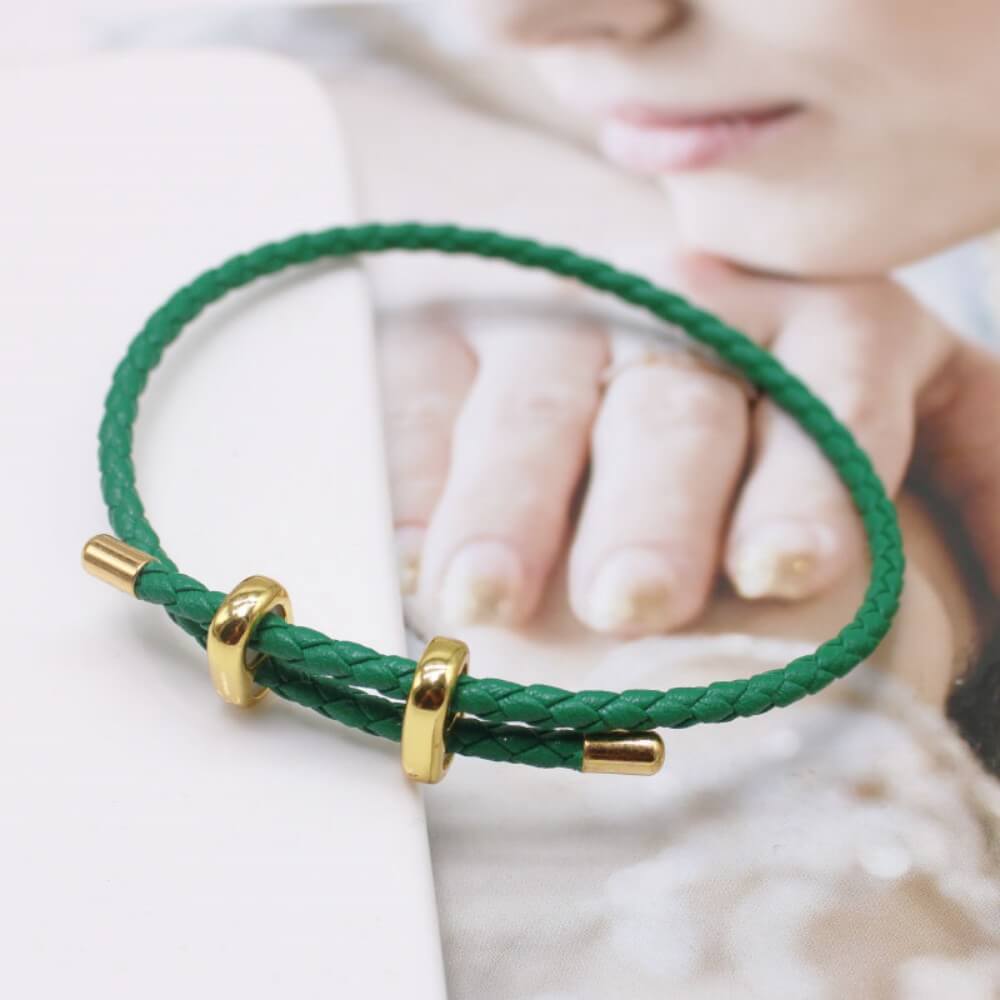 Wholesale 3mm Braided PU Leather Bracelets | Custom Charm Base (OEM/ODM)