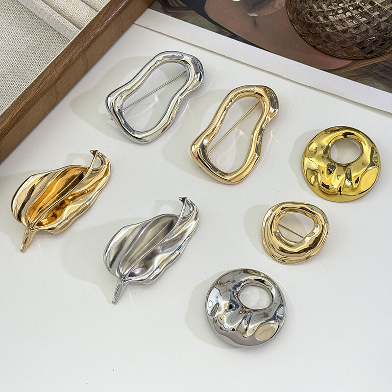 Wholesale Custom Abstract Zinc Alloy Brooch & Lapel Pin (Model: TGI-0005)
