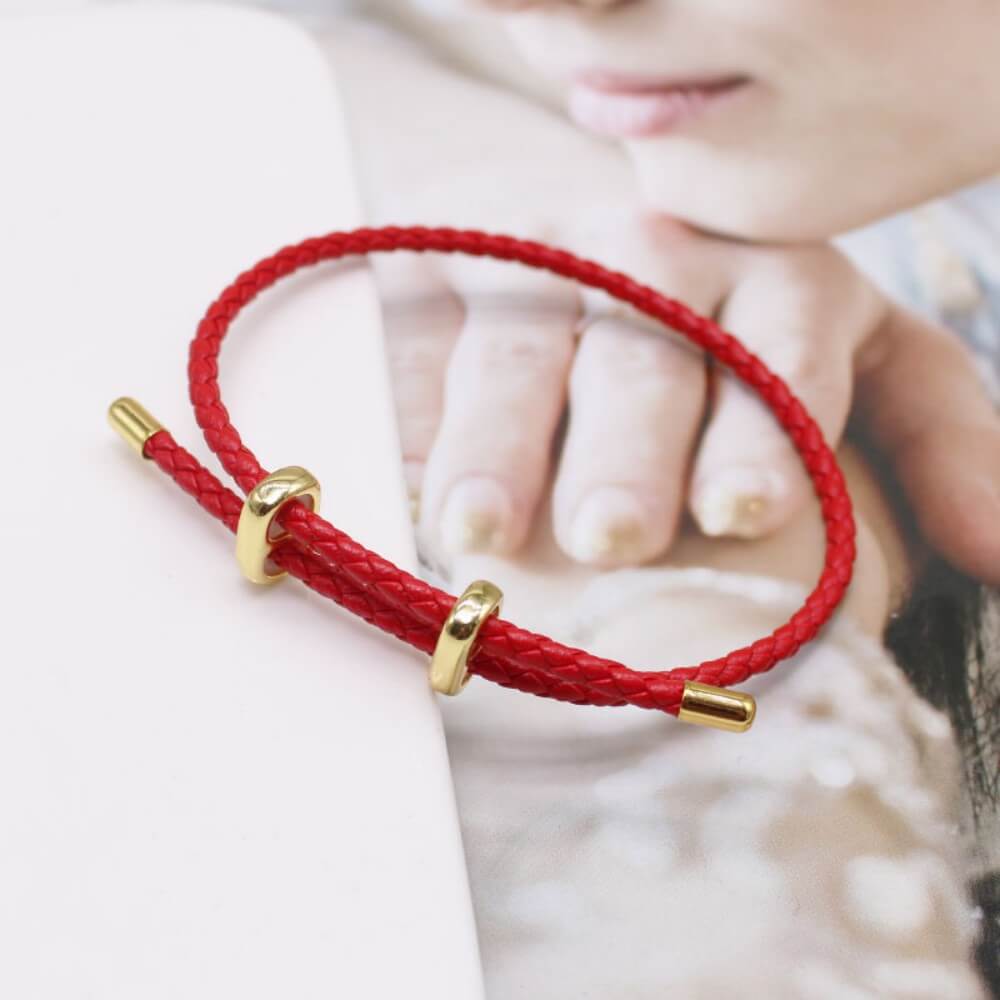 Wholesale 3mm Braided PU Leather Bracelets | Custom Charm Base (OEM/ODM)