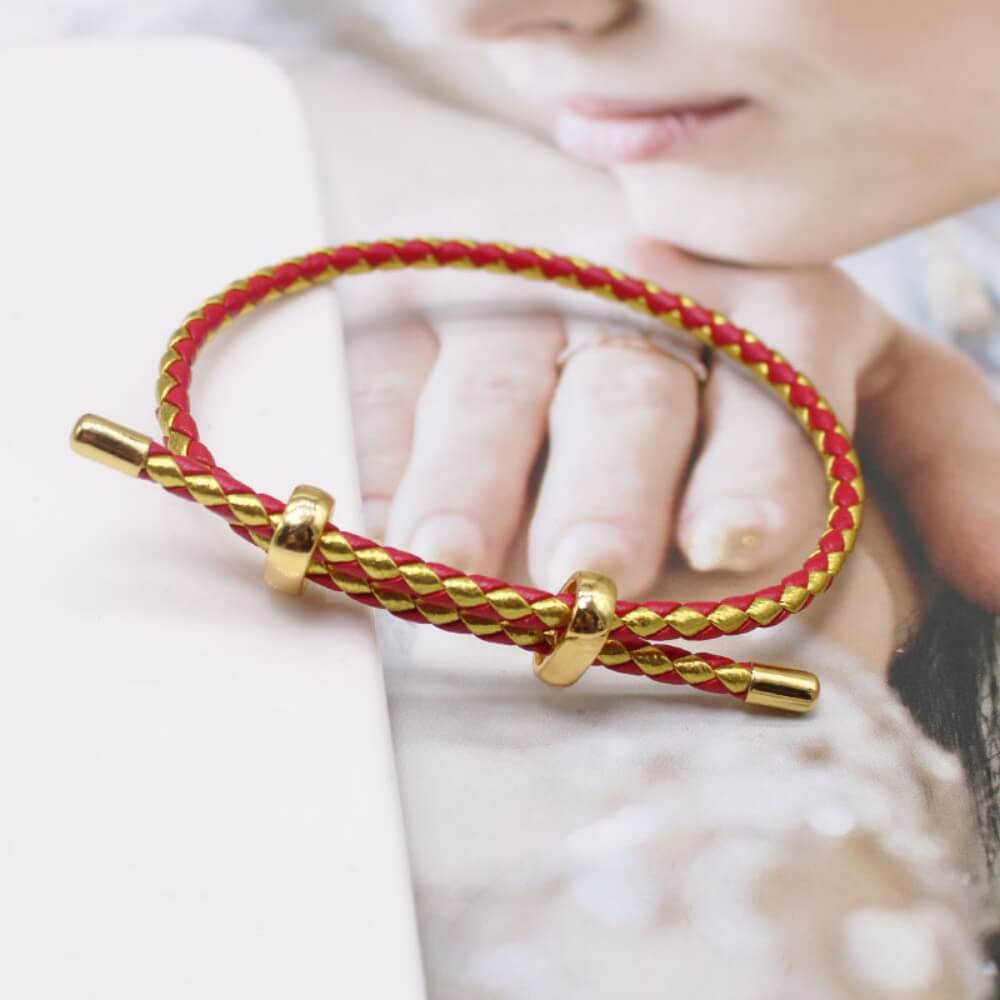 Wholesale 3mm Braided PU Leather Bracelets | Custom Charm Base (OEM/ODM)