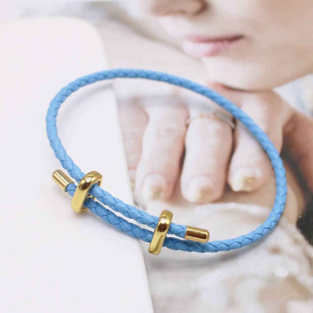 Wholesale 3mm Braided PU Leather Bracelets | Custom Charm Base (OEM/ODM)