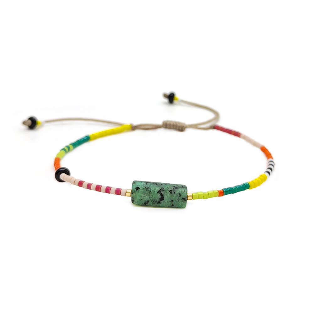 Wholesale Miyuki Seed Bead Bracelets | Natural Stone Bar (OEM)