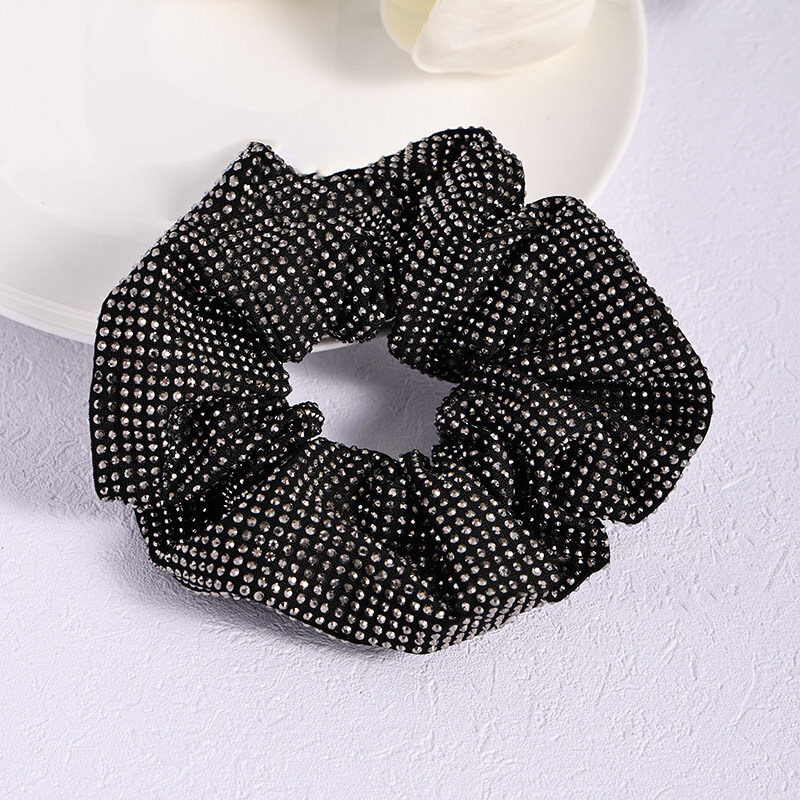 Custom Rhinestone Hair Scrunchies Wholesale (OEM/ODM)