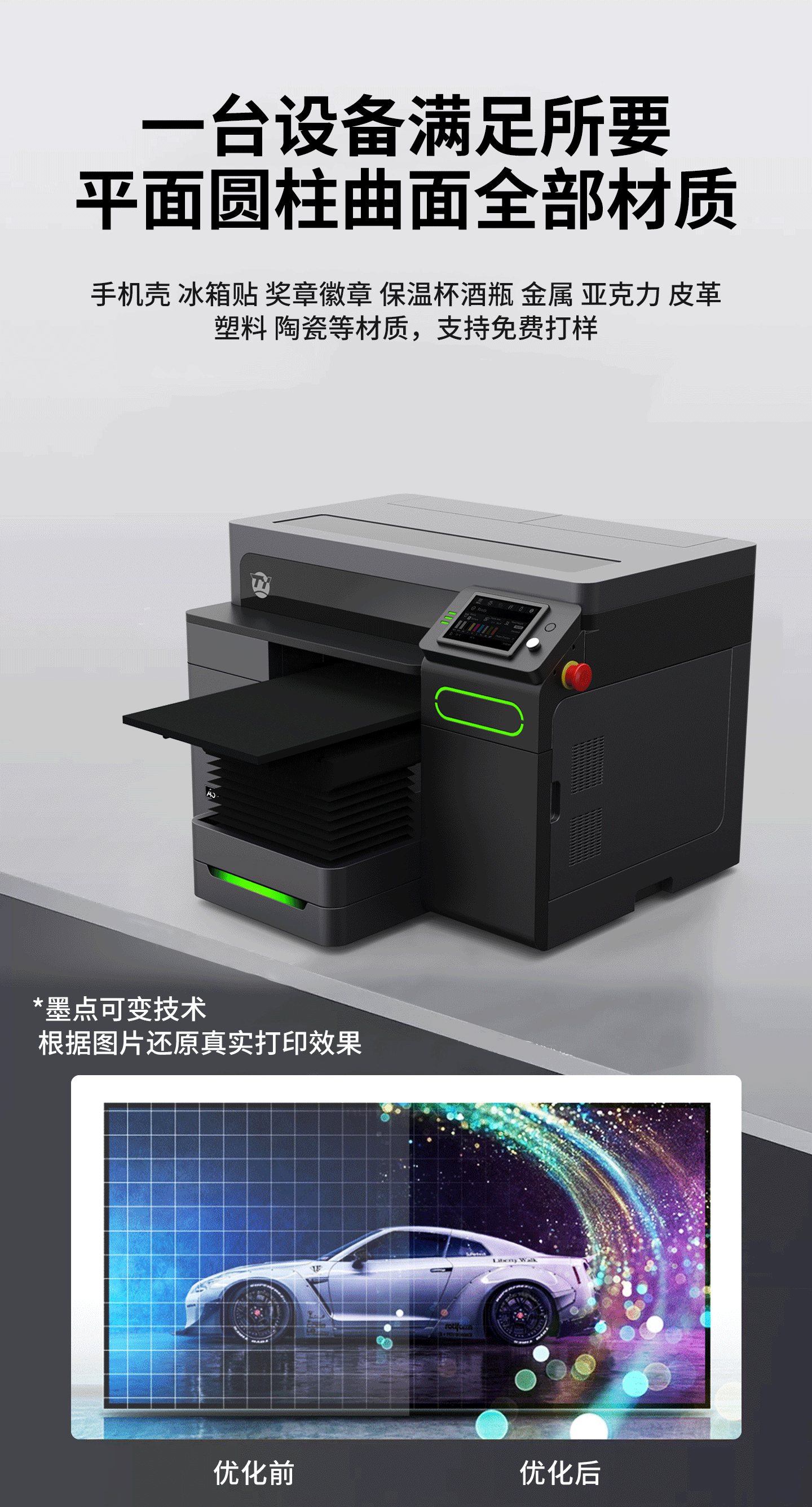 A3pro升级款i3200工业喷头