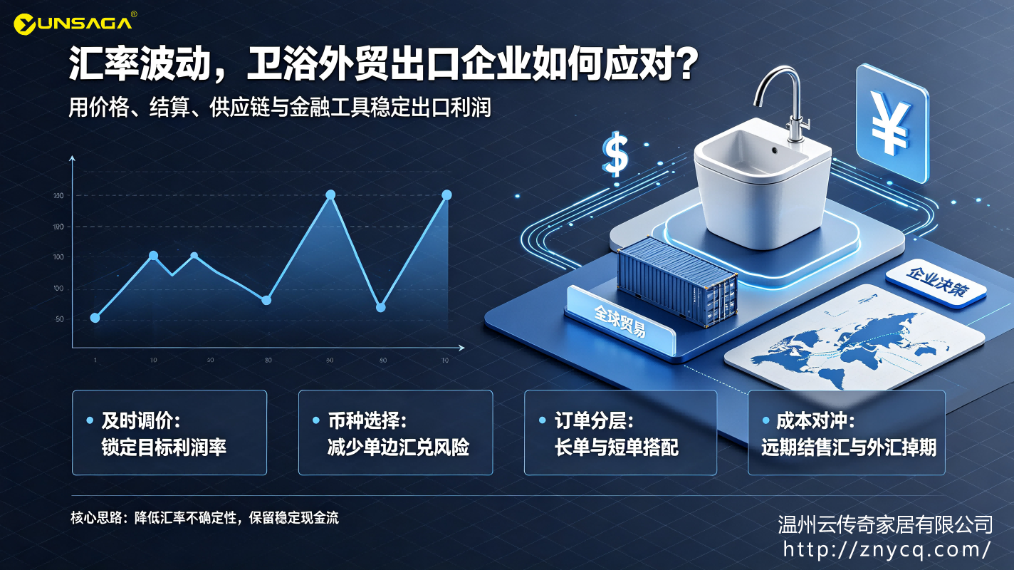 人民币汇率波动，卫浴外贸出口企业如何应对？