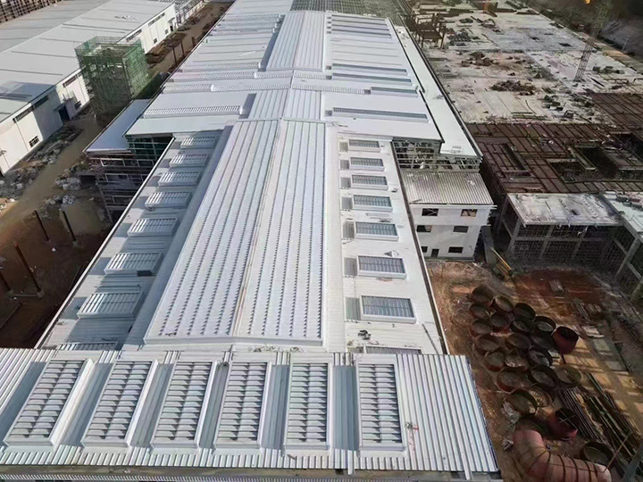 10A型薄型通风天窗（并列风道启闭式）