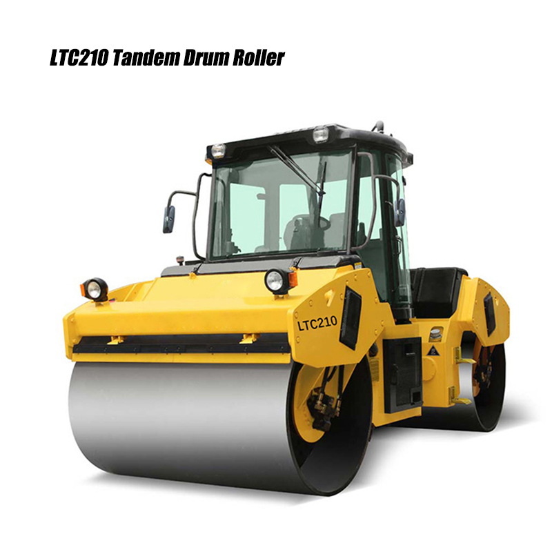 LTC210全液压双钢轮液压振动压路机