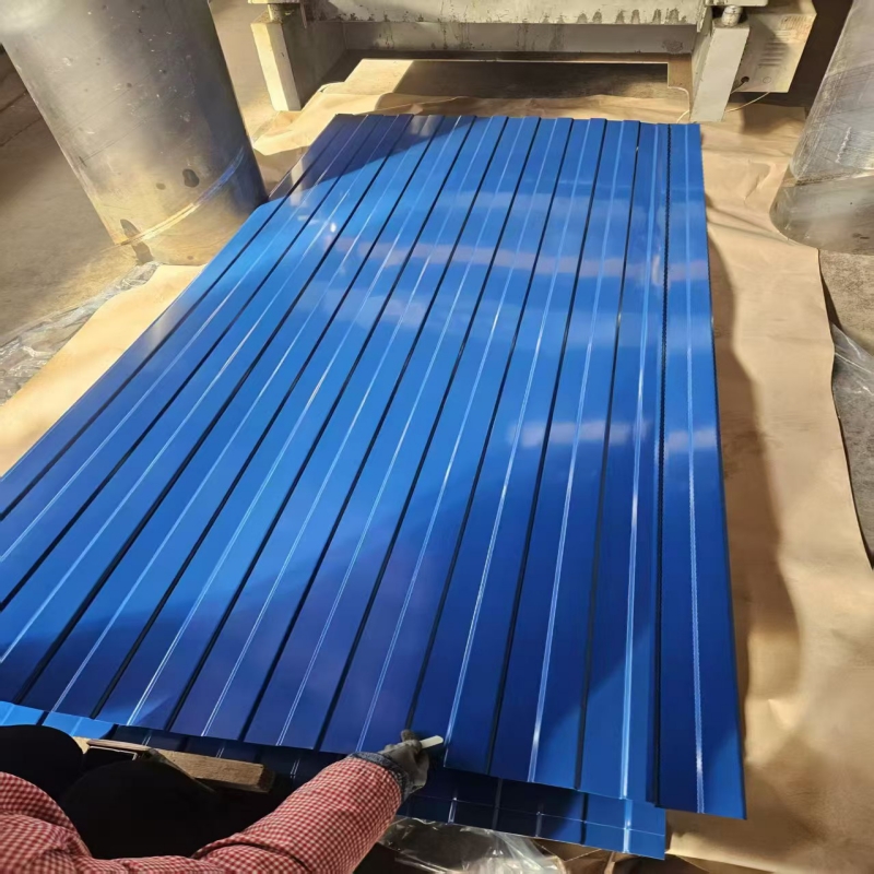 Color steel trapezoidal tiles