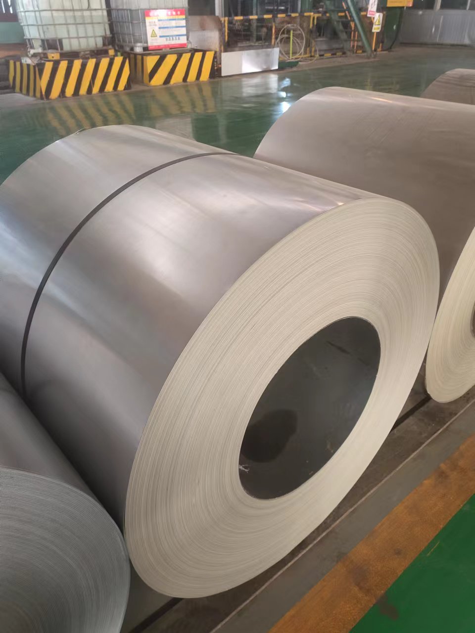 Zero-zinc flower galvanized coil