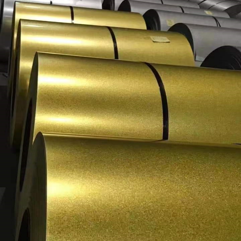 Clear varnish aluminum zinc coil