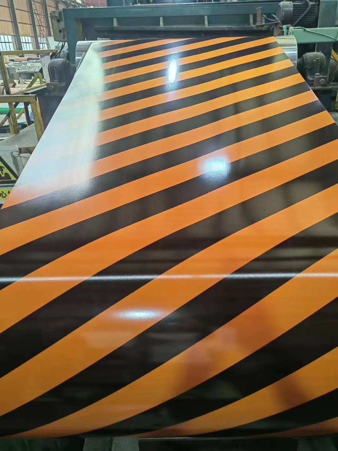 Printed color steel coil