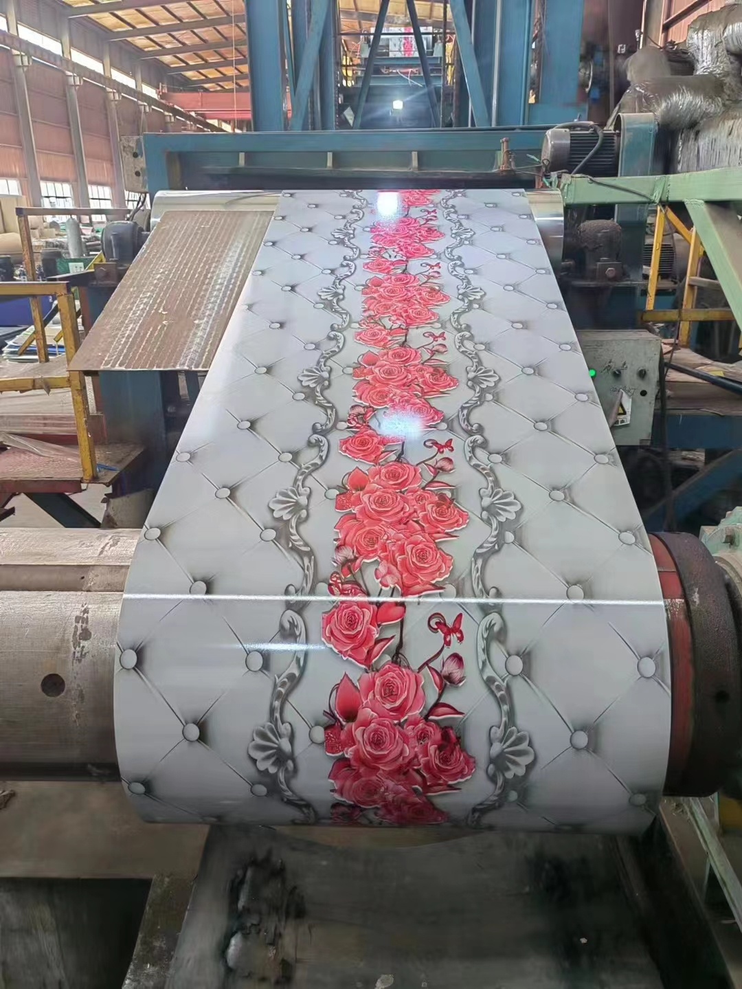 Printed color steel coil
