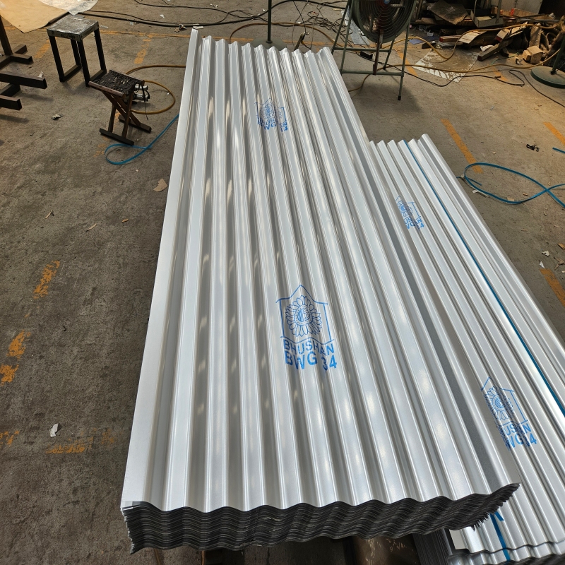 Galvanized corrugated sheets