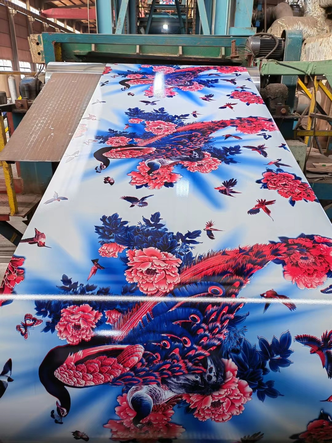 Printed color steel coil
