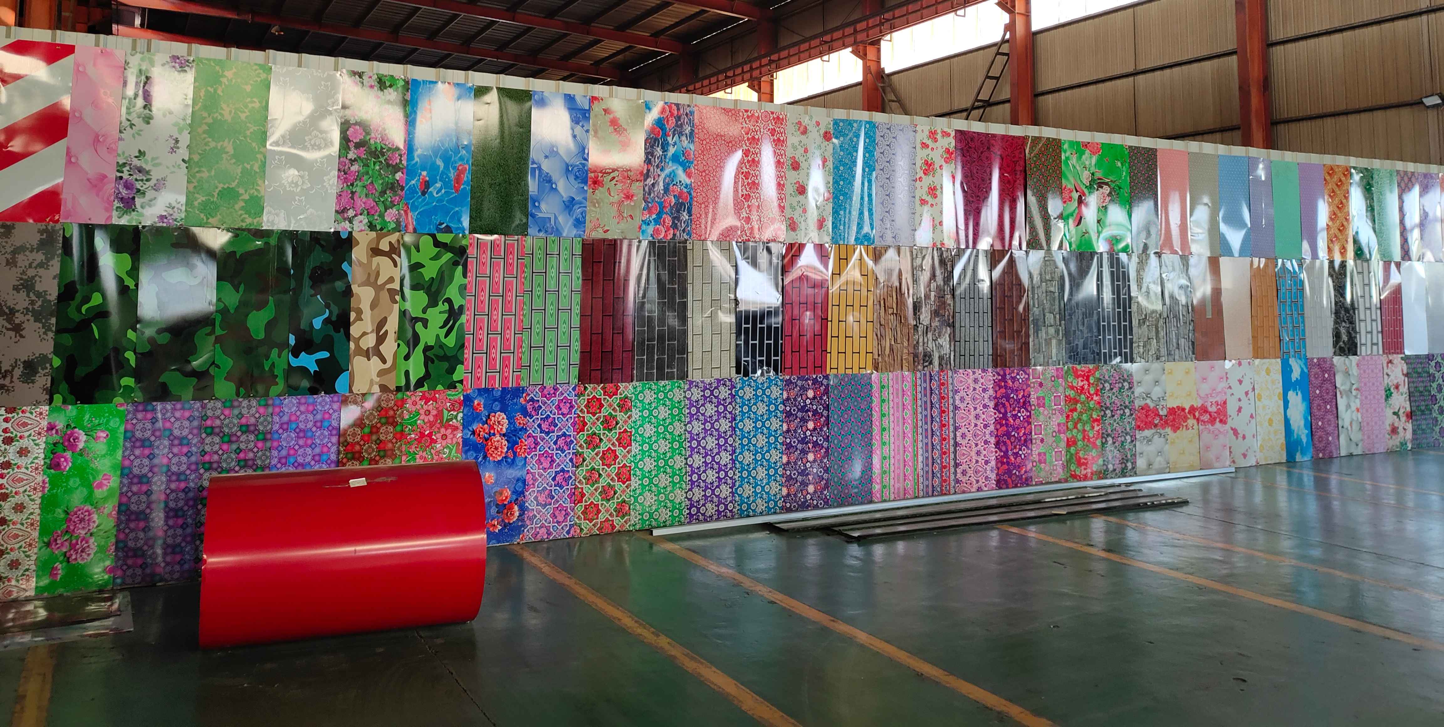 Printed color steel roofing sheets