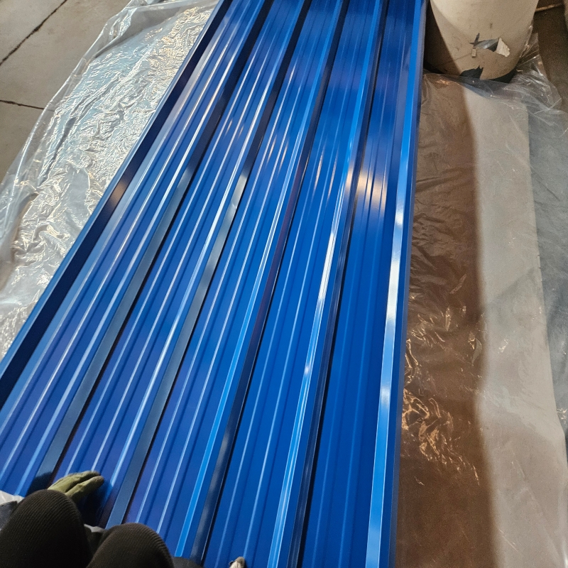 Color steel trapezoidal tiles