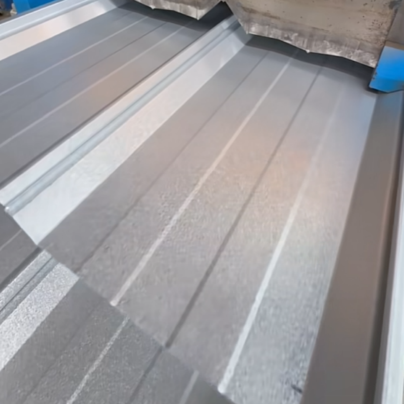 Galvanized trapezoidal tiles