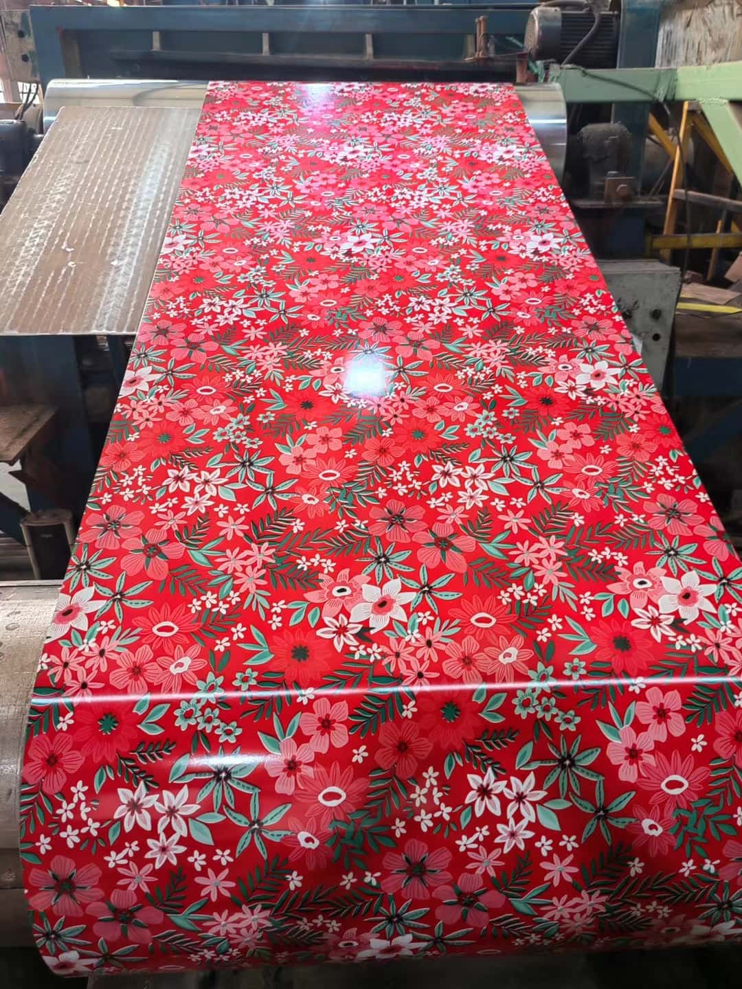 Printed color steel coil