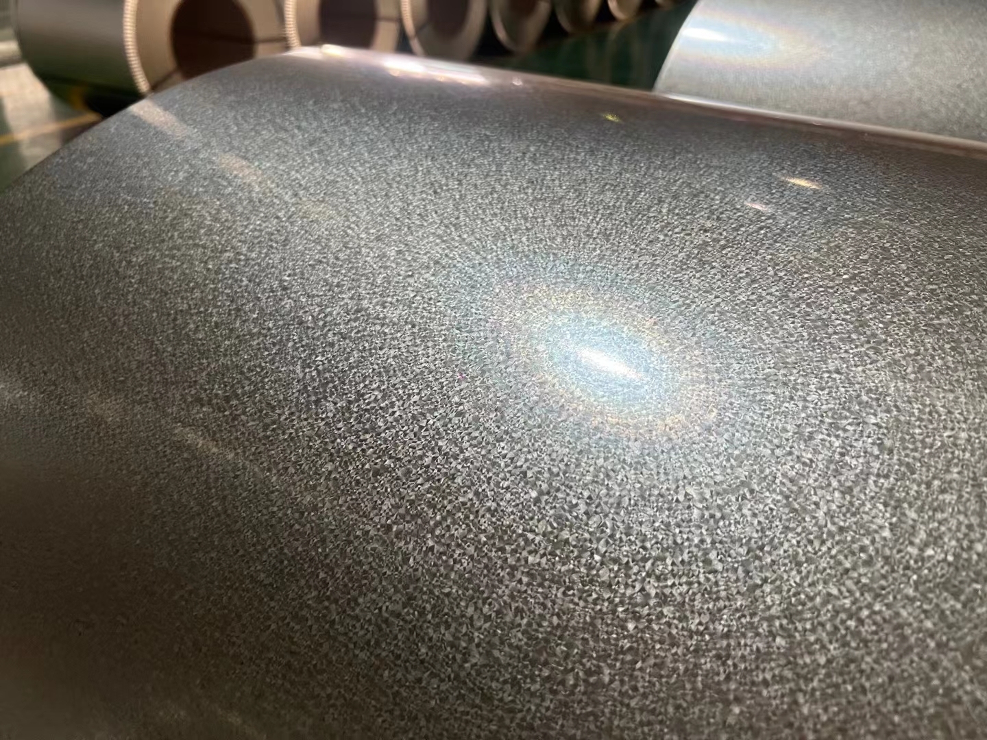55% aluminum content aluminum-zinc coated coil