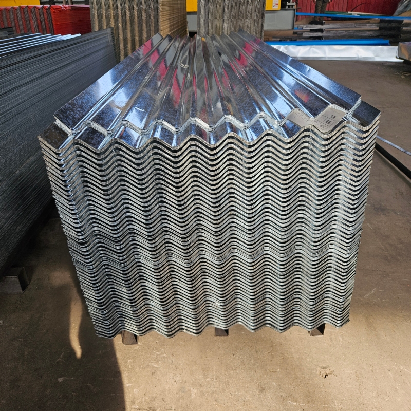 Galvanized corrugated sheets