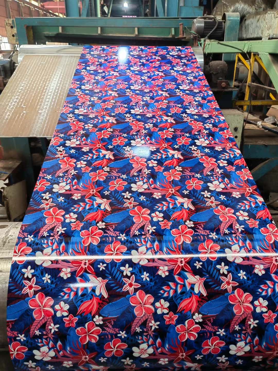 Printed color steel coil