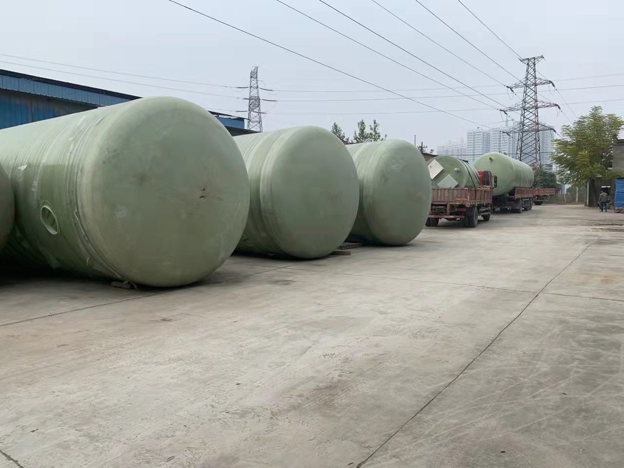 玻璃钢化粪池