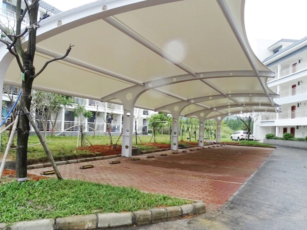 膜结构车棚
