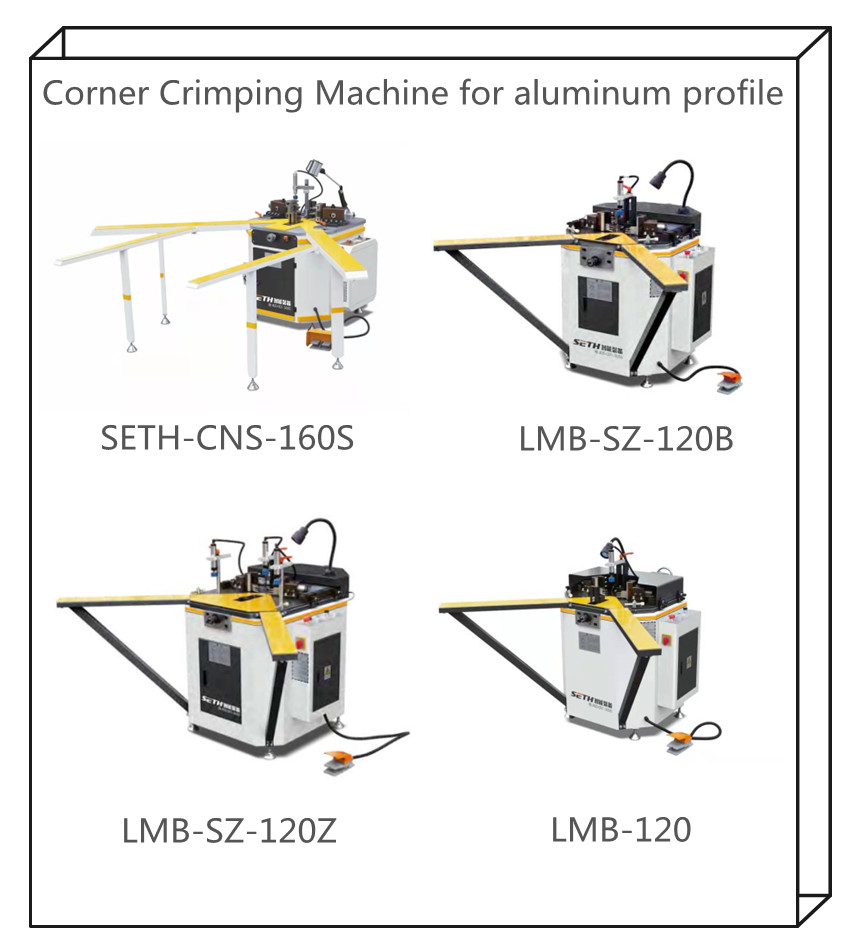 Single Head Corner Crimping Machine for Aluminum Profile Win-door