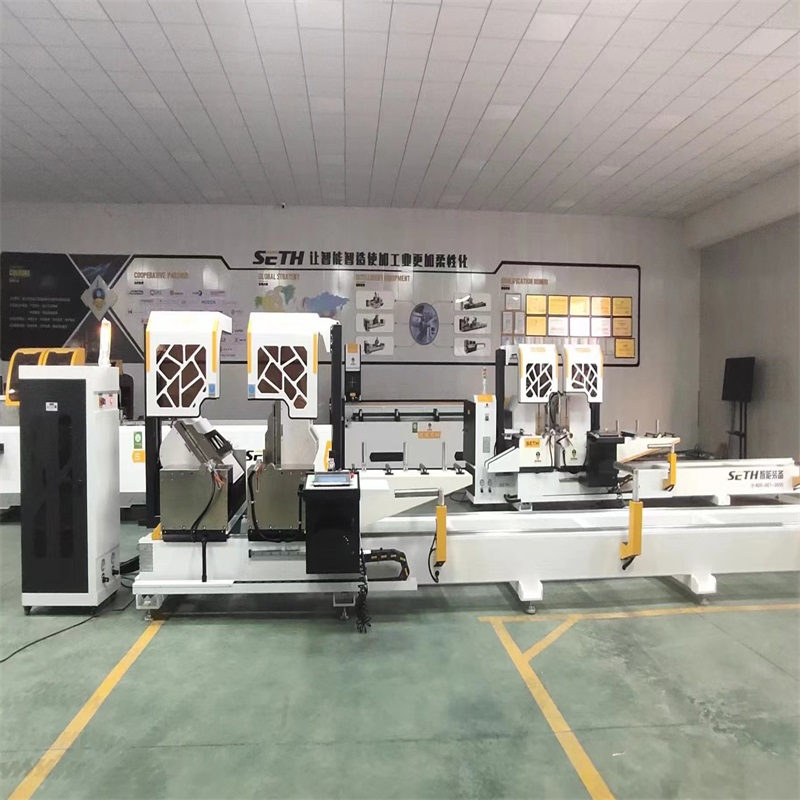 600mm saw blade arbitrary Angle CNC double mitre saw