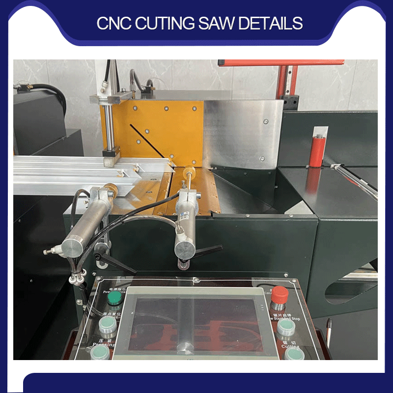 Aluminum CNC Double Head Cutting Saw