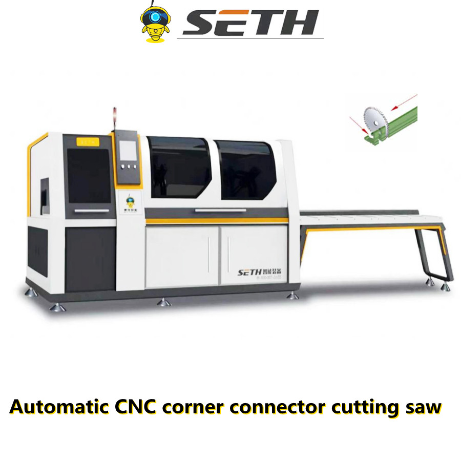 Full automatic aluminum CNC cutting machine for New energy auto parts processing