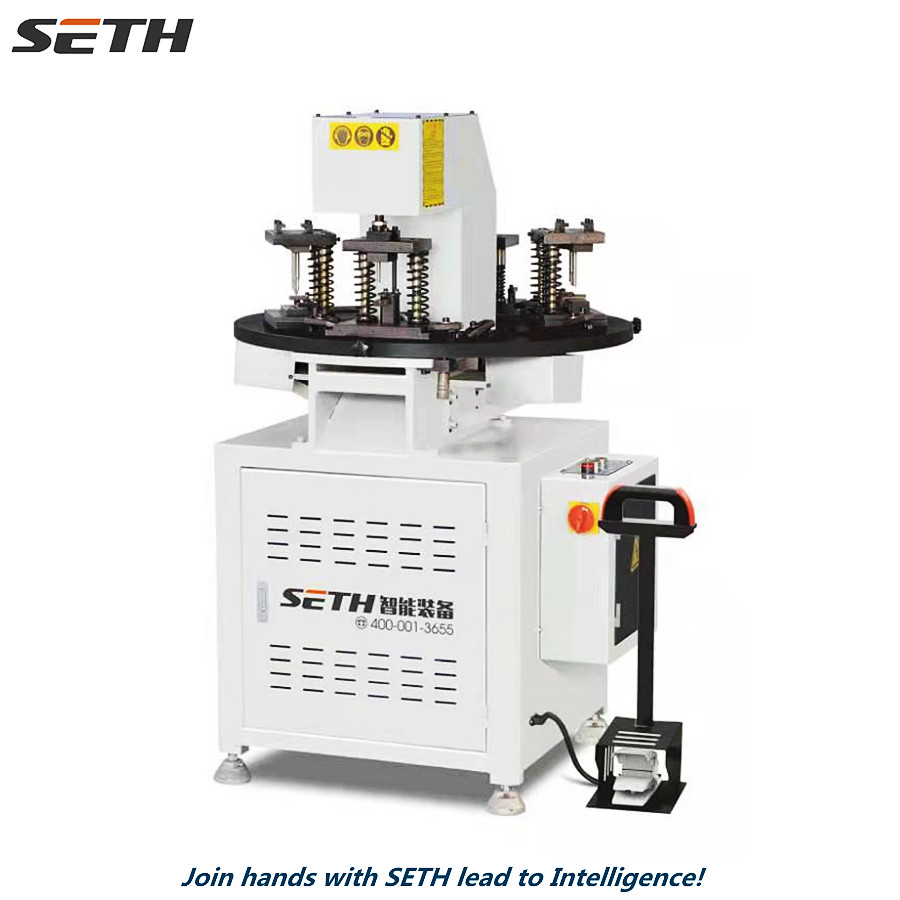 Aluminum Profile Heavy Duty Six Station Hydraulic Punching Machine