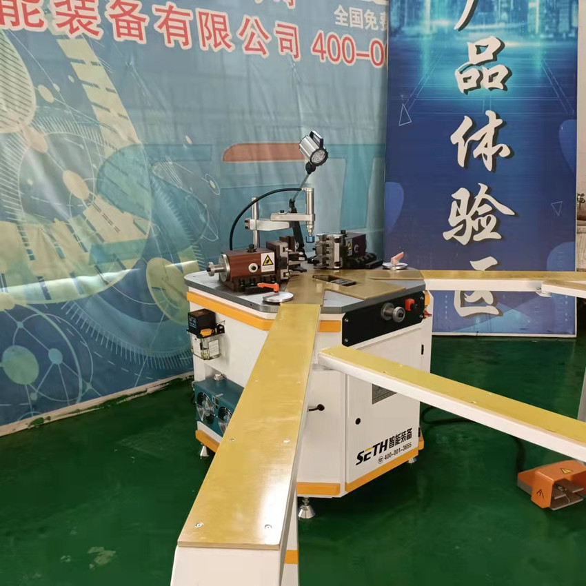 Single Head Corner Crimping Machine for Aluminum Profile Win-door