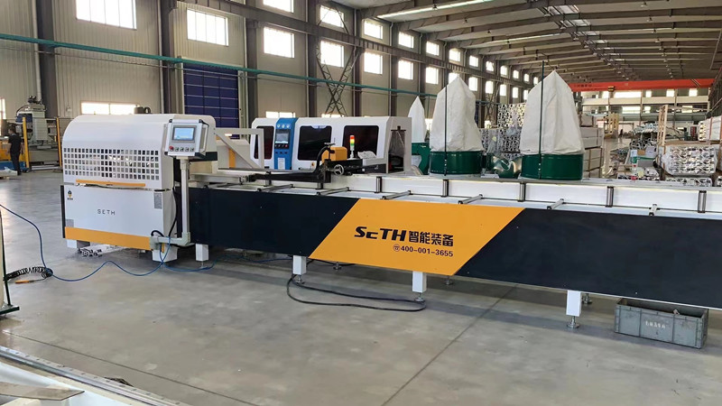 Aluminum cnc single head cutting saw