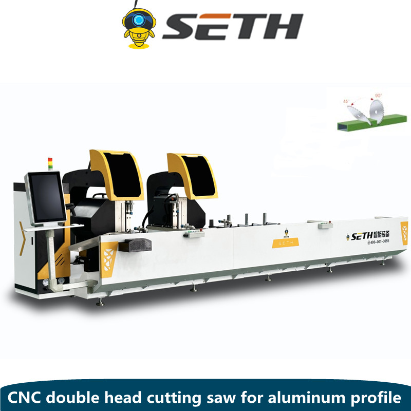 550mm saw blade CNC aluminum double mitre saw