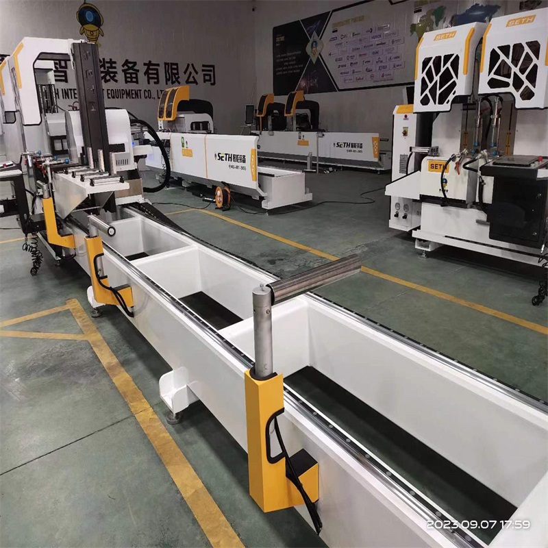 600mm saw blade arbitrary Angle CNC double mitre saw