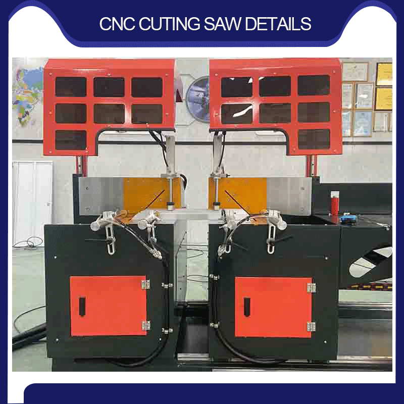 Aluminum CNC Double Head Cutting Saw