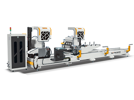 5 axis CNC Double Head Mitre Saw cutting machine