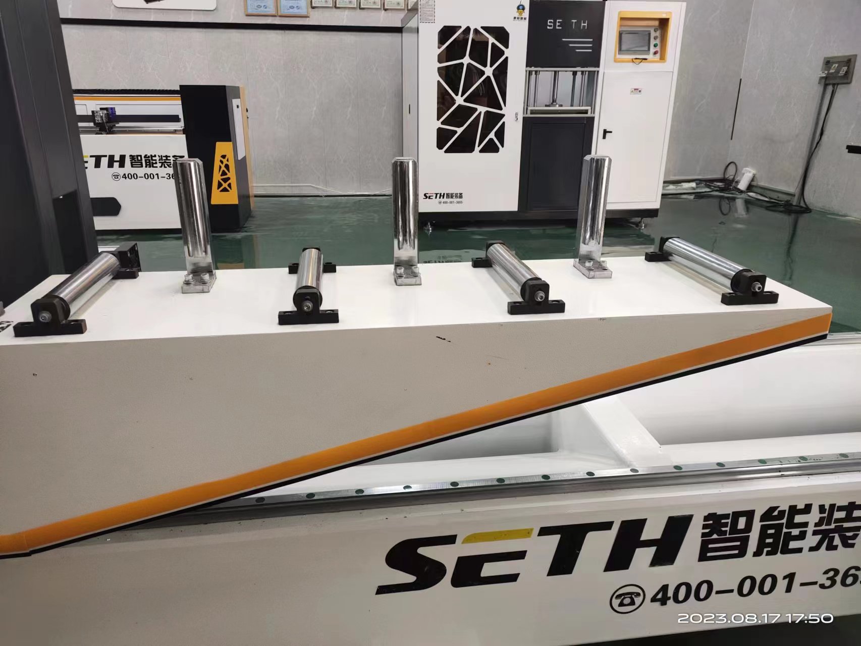 Aluminum profile 550 CNC double head precision cutting saw