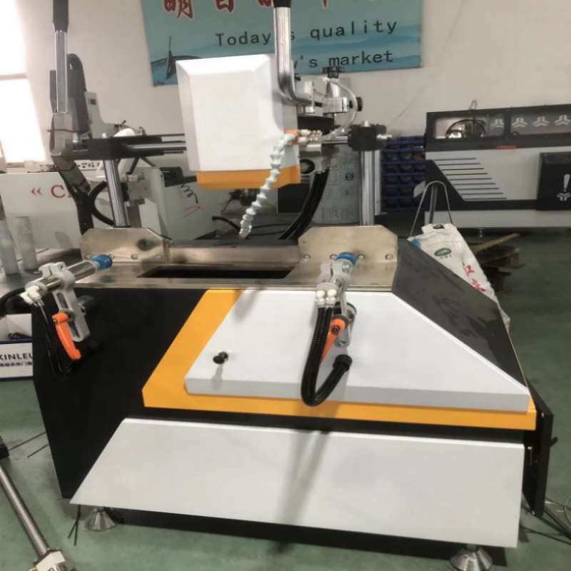 High speed spindle profile milling machine for aluminum profiles