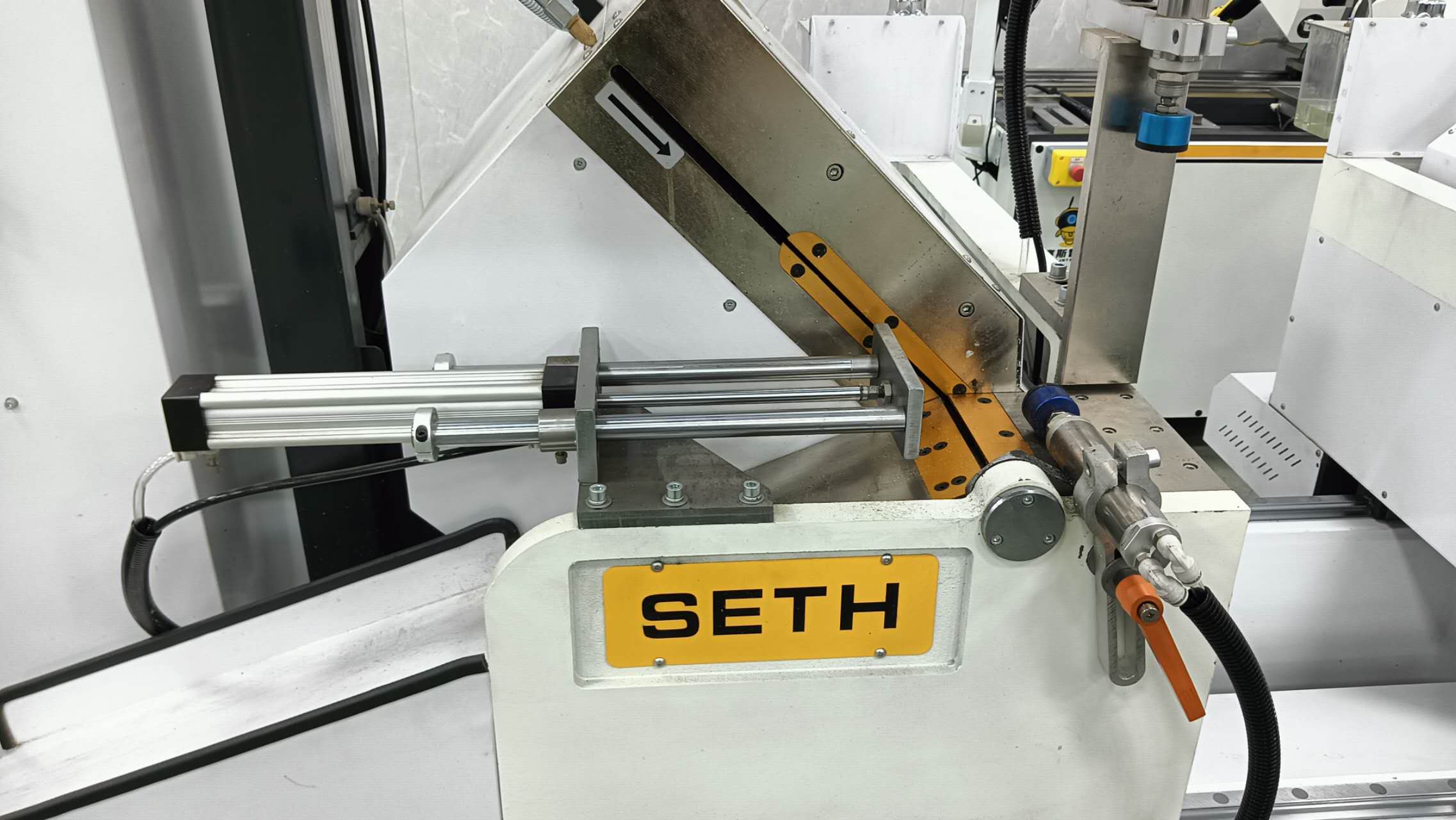 aluminum cnc double head mitre saw