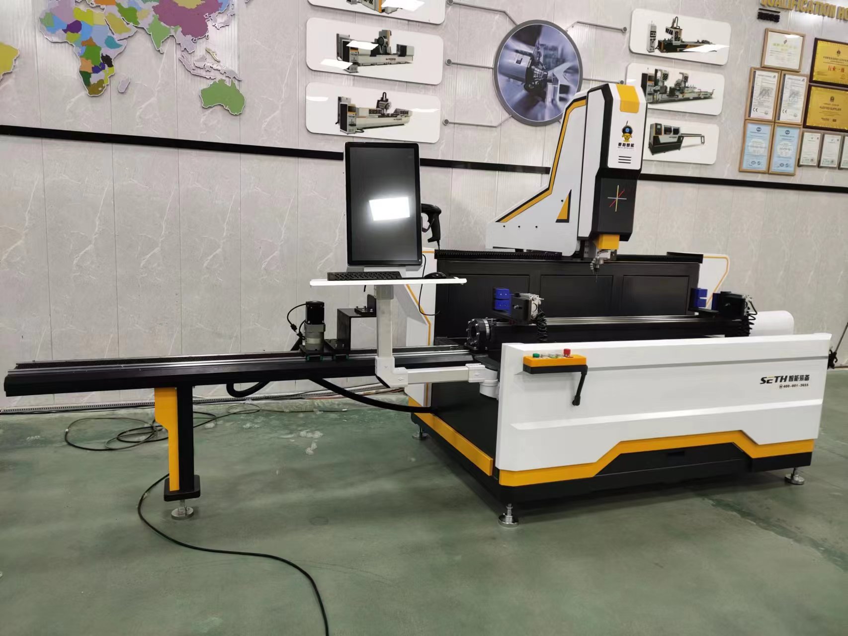 4 axis Aluminum cnc Milling Machine