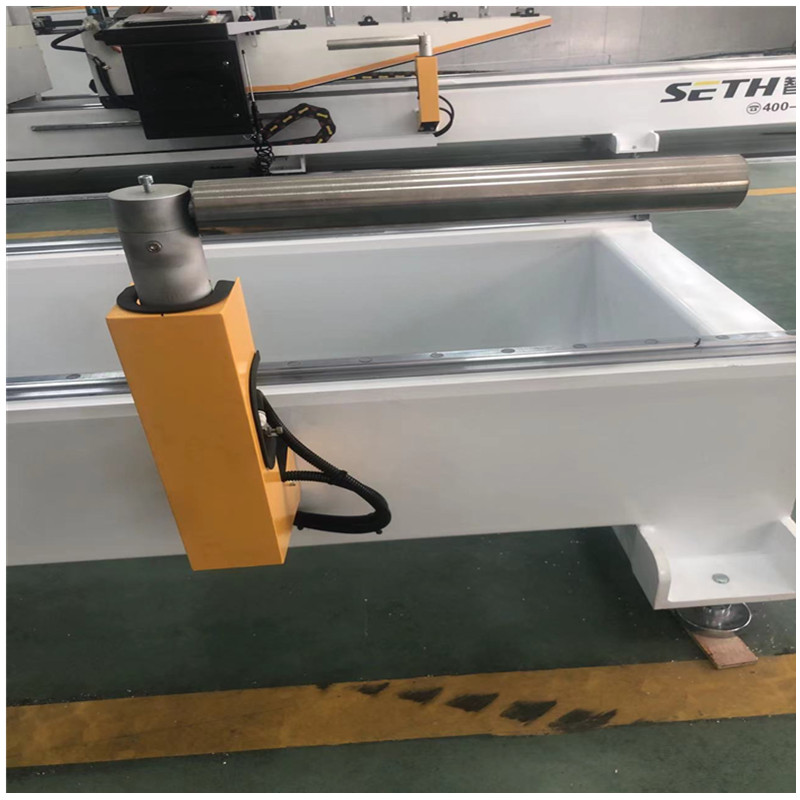 CNC double head precision cutting saw for aluminum profiles at any angle