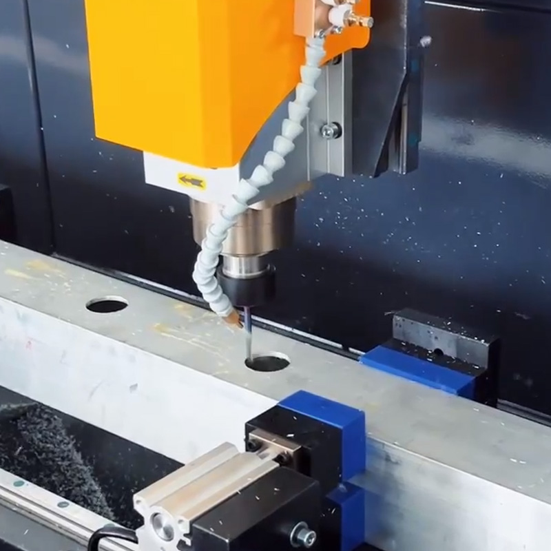 CNC Industrial Aluminum Profile Drilling Milling Machine