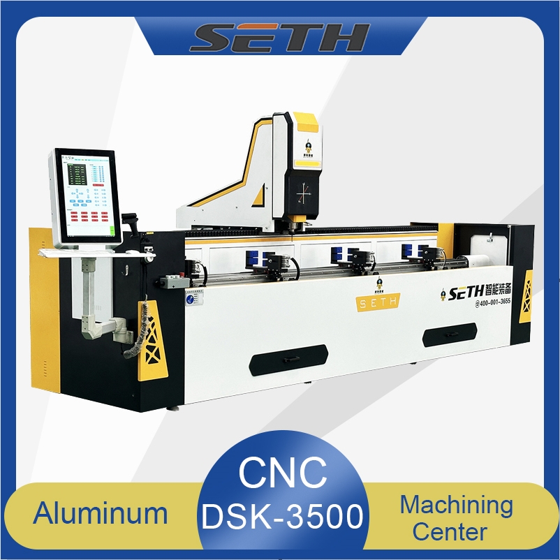4 axis CNC Machining Center for Aluminum Profile